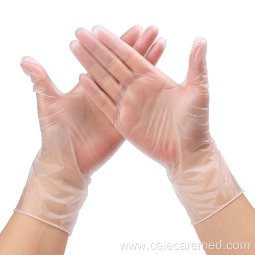 High quality medical gloves PVC gloves